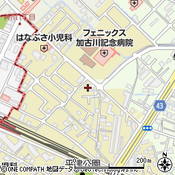 加古川ブラスト工業株式会社周辺の地図
