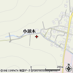 岡山県赤磐市小瀬木周辺の地図