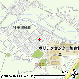 兵庫県加古川市東神吉町升田1708周辺の地図