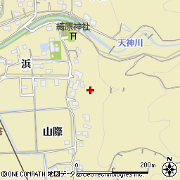 京都府木津川市山城町綺田（山際）周辺の地図