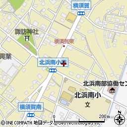 静岡県浜松市浜名区横須賀147周辺の地図