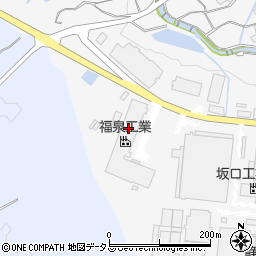 福泉工業株式会社　静岡第一工場周辺の地図