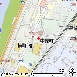 岡山県高梁市中原町1471周辺の地図