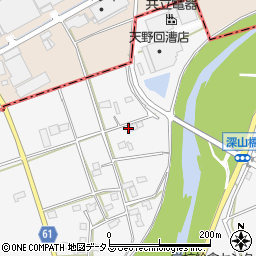 静岡県袋井市深見1549周辺の地図
