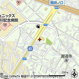 兵庫県加古川市東神吉町西井ノ口611周辺の地図