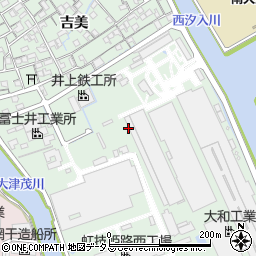兵庫県姫路市大津区吉美周辺の地図