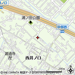 兵庫県加古川市東神吉町西井ノ口456周辺の地図