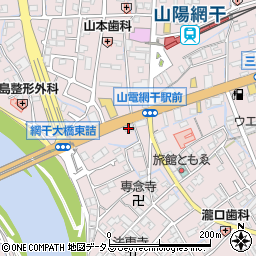 明治安田生命保険相互会社姫路支社　網干営業所周辺の地図