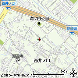 兵庫県加古川市東神吉町西井ノ口238周辺の地図