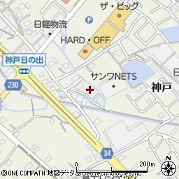 静岡県榛原郡吉田町神戸505周辺の地図