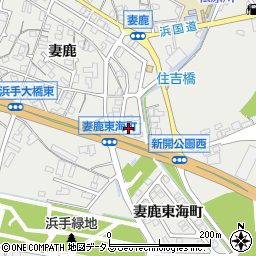 兵庫県姫路市飾磨区妻鹿東海町34周辺の地図
