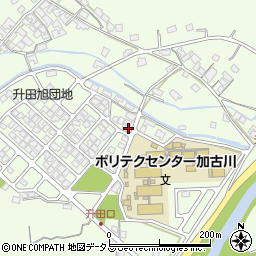 兵庫県加古川市東神吉町升田1700周辺の地図
