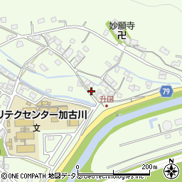 兵庫県加古川市東神吉町升田165周辺の地図