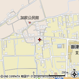 兵庫県たつの市御津町朝臣300周辺の地図