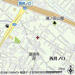 兵庫県加古川市東神吉町西井ノ口418周辺の地図