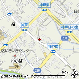 静岡県榛原郡吉田町神戸2147周辺の地図
