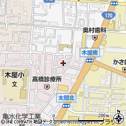 大阪府寝屋川市豊里町4周辺の地図