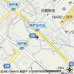 静岡県榛原郡吉田町神戸2201周辺の地図