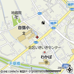 静岡県榛原郡吉田町神戸1741周辺の地図