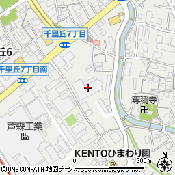 コカ・コーラウエスト株式会社　千里丘オフィス周辺の地図