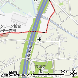 静岡県榛原郡吉田町神戸3360周辺の地図