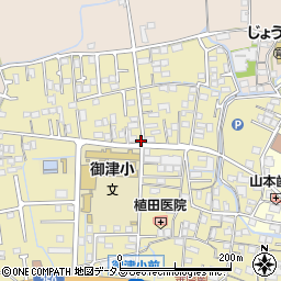藤原硝子店周辺の地図
