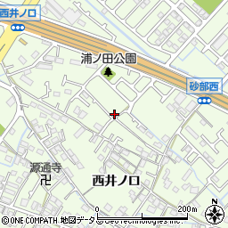 兵庫県加古川市東神吉町西井ノ口263周辺の地図