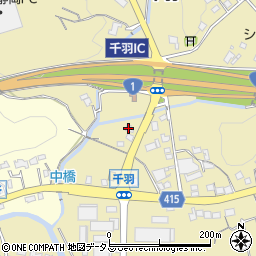 静岡県掛川市千羽401周辺の地図