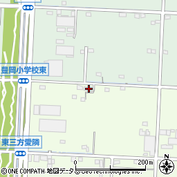 静岡県浜松市中央区東三方町490周辺の地図