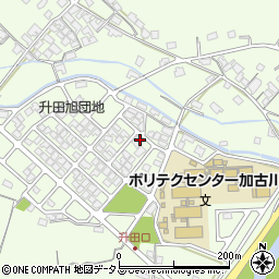 兵庫県加古川市東神吉町升田1704周辺の地図
