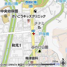 戸塚橋周辺の地図