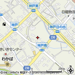 静岡県榛原郡吉田町神戸2148周辺の地図