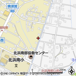 静岡県浜松市浜名区横須賀258周辺の地図