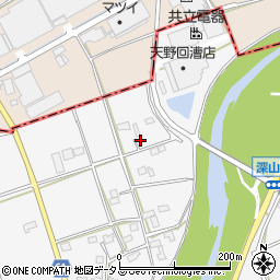 静岡県袋井市深見1564周辺の地図