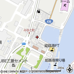 兵庫県姫路市飾磨区須加284周辺の地図
