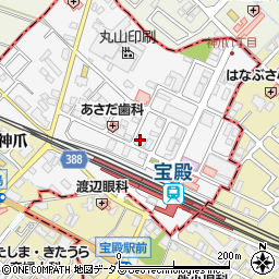 お好み焼き and カフェ COCOYA周辺の地図