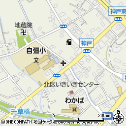 静岡県榛原郡吉田町神戸1742周辺の地図
