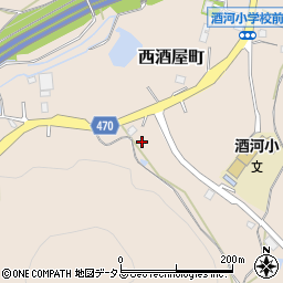 広島県三次市西酒屋町836周辺の地図