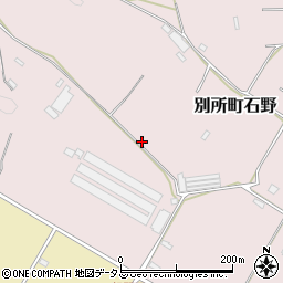 兵庫県三木市別所町石野1539周辺の地図