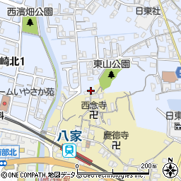 兵庫県姫路市東山484周辺の地図