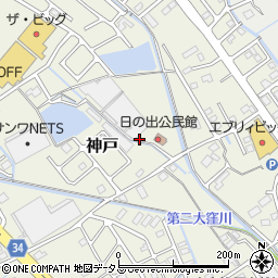 静岡県榛原郡吉田町神戸463周辺の地図