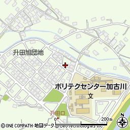 兵庫県加古川市東神吉町升田1703周辺の地図