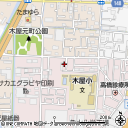 大阪府寝屋川市豊里町23周辺の地図
