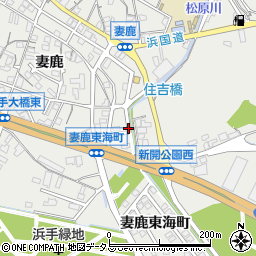 兵庫県姫路市飾磨区妻鹿東海町周辺の地図