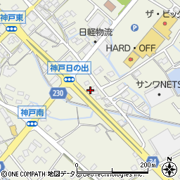 静岡県榛原郡吉田町神戸2232周辺の地図