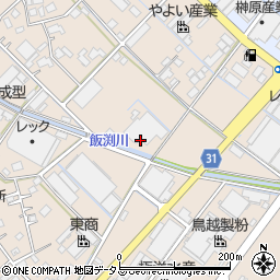 静岡県焼津市飯淵1116-4周辺の地図