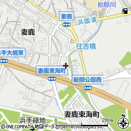 兵庫県姫路市飾磨区妻鹿東海町24周辺の地図
