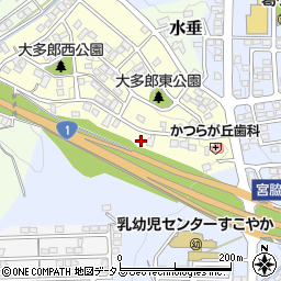 静岡県掛川市大多郎155周辺の地図