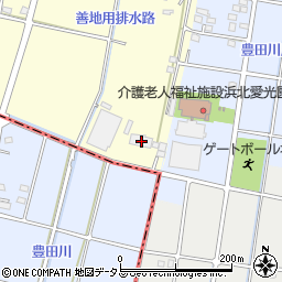 静岡県浜松市浜名区善地1070-1周辺の地図