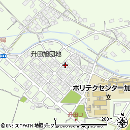 兵庫県加古川市東神吉町升田1726周辺の地図